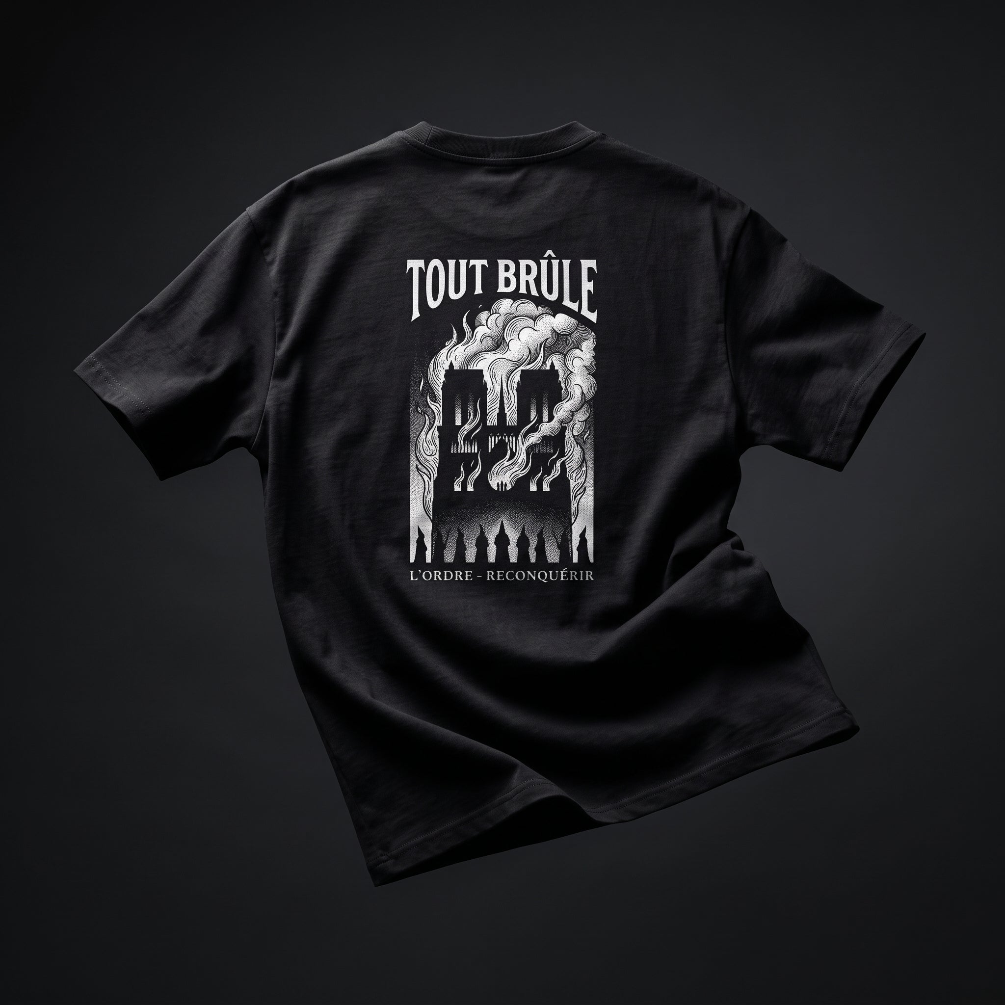 T-shirt "TOUT BRÛLE"