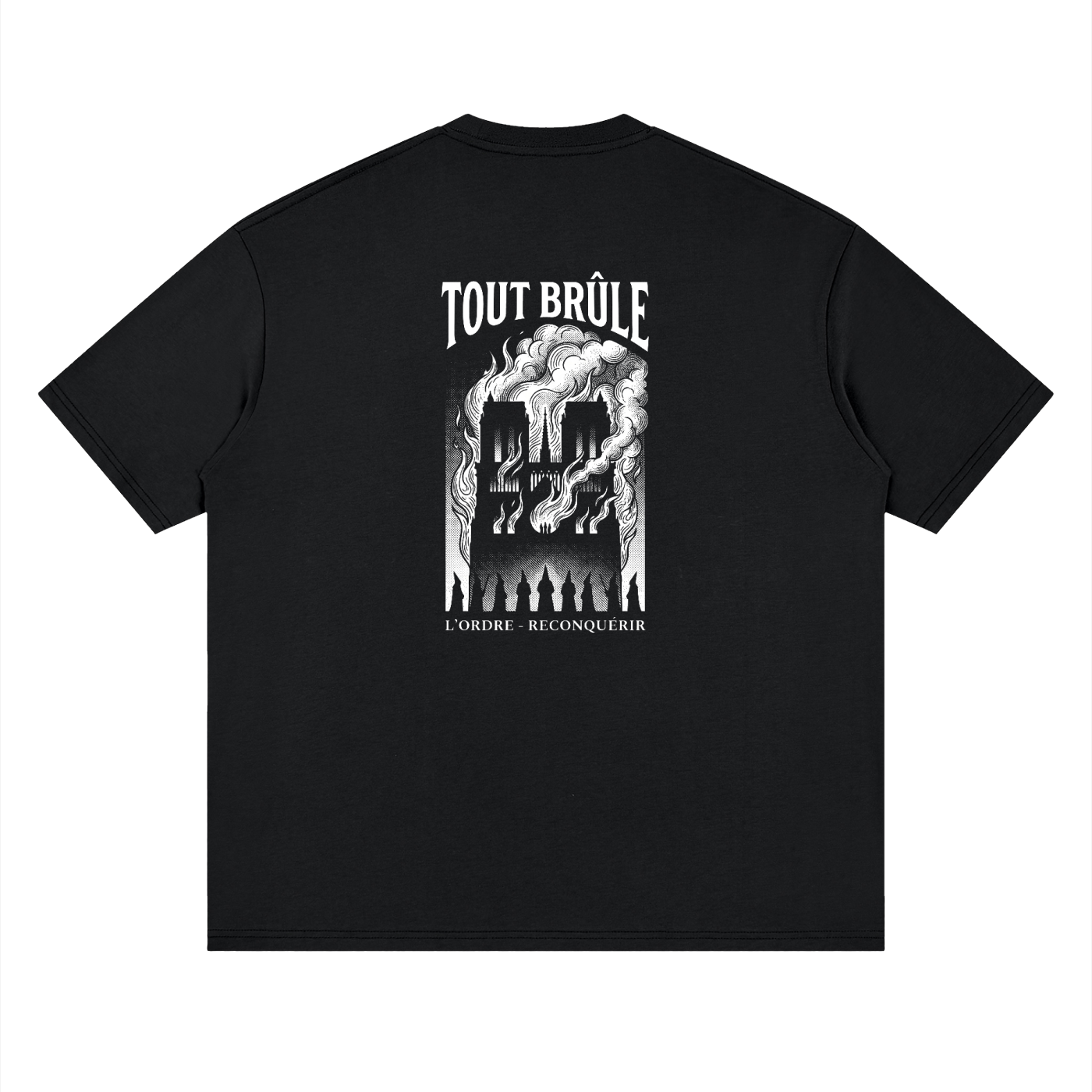 T-shirt "TOUT BRÛLE"