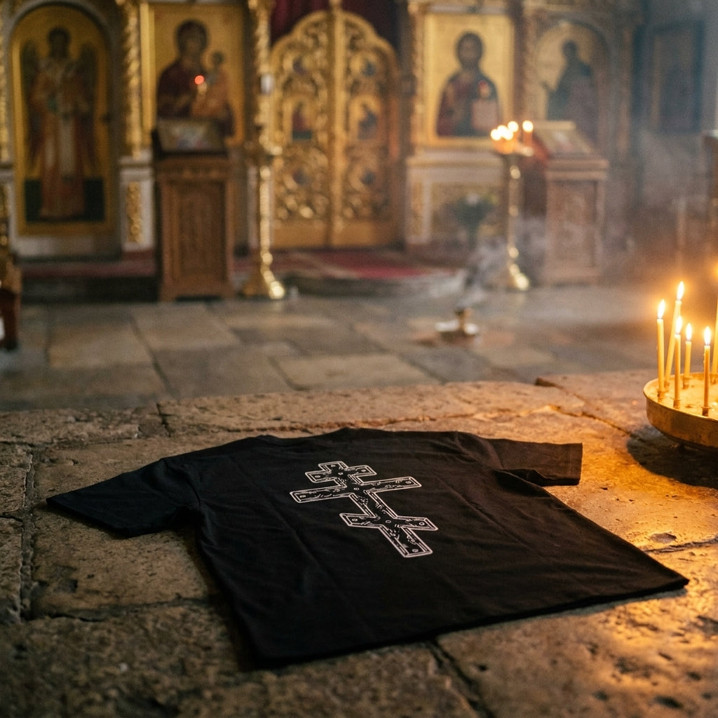 T-SHIRT "CROIX ORTHODOXE"