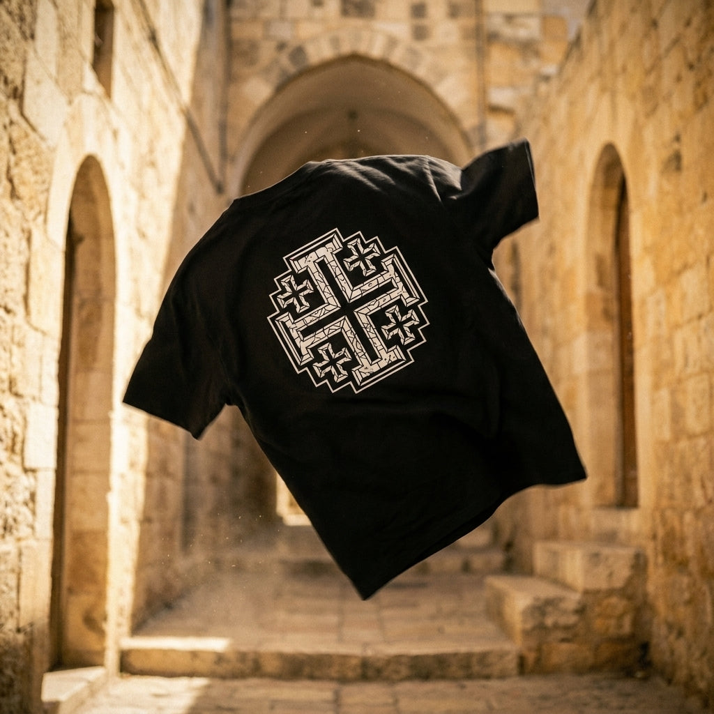 T-SHIRT "CROIX DE JÉRUSALEM"
