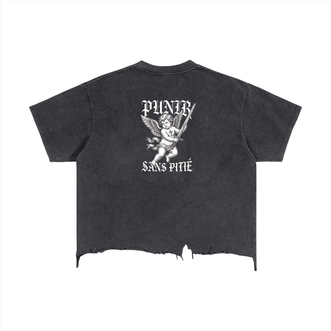 T-shirt "PUNIR SANS PITIÉ"