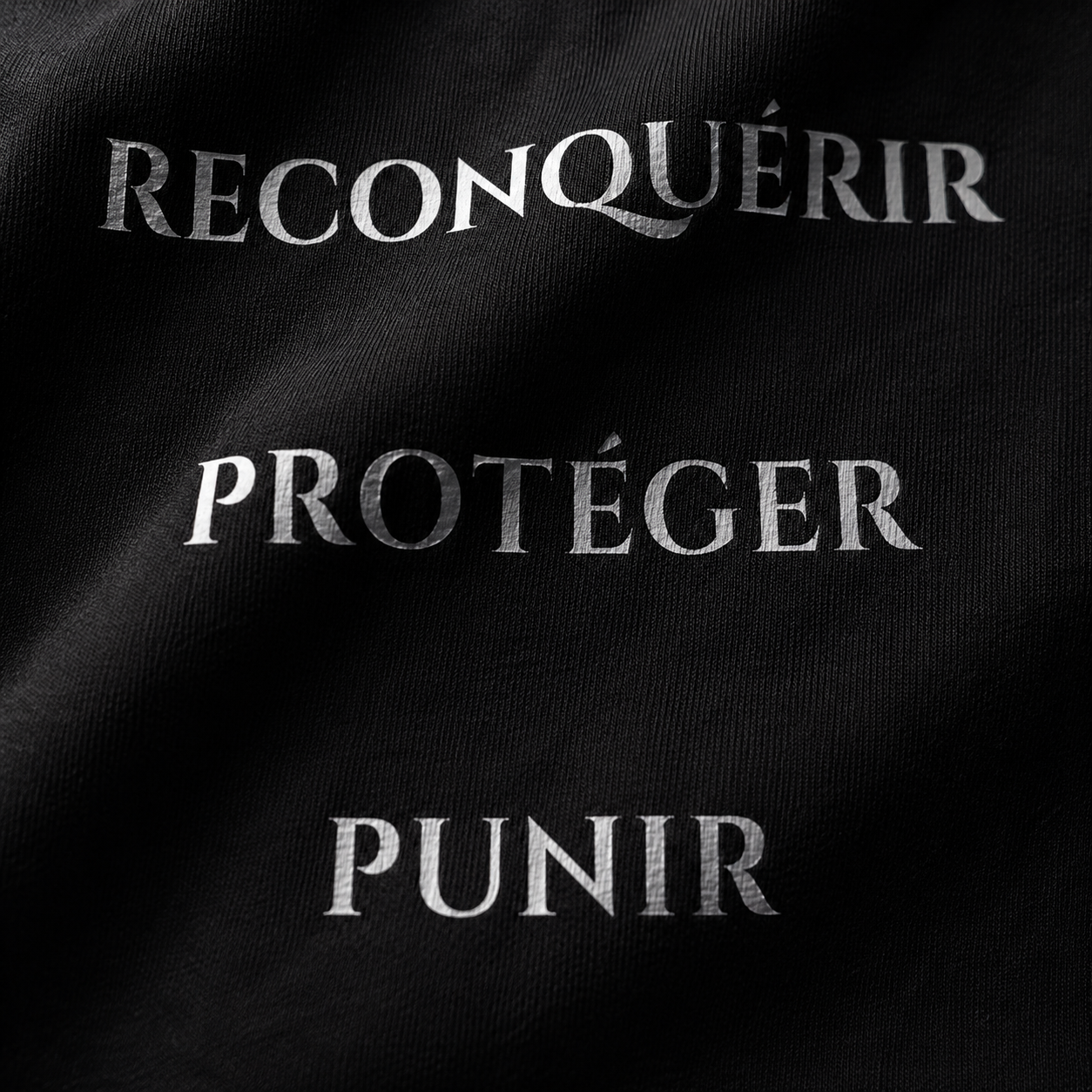 T-Shirt "Reconquérir, Protéger, Punir"