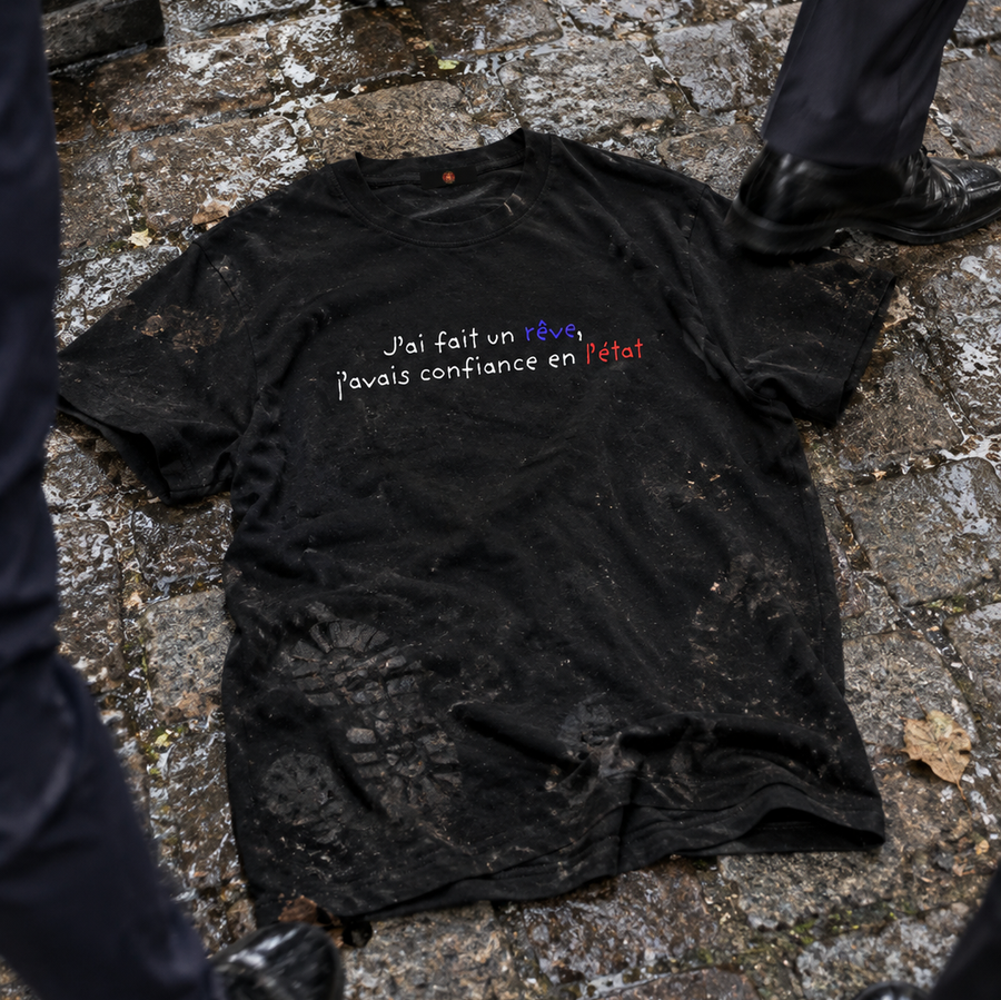 T-Shirt "LE RÊVE TRAHI"