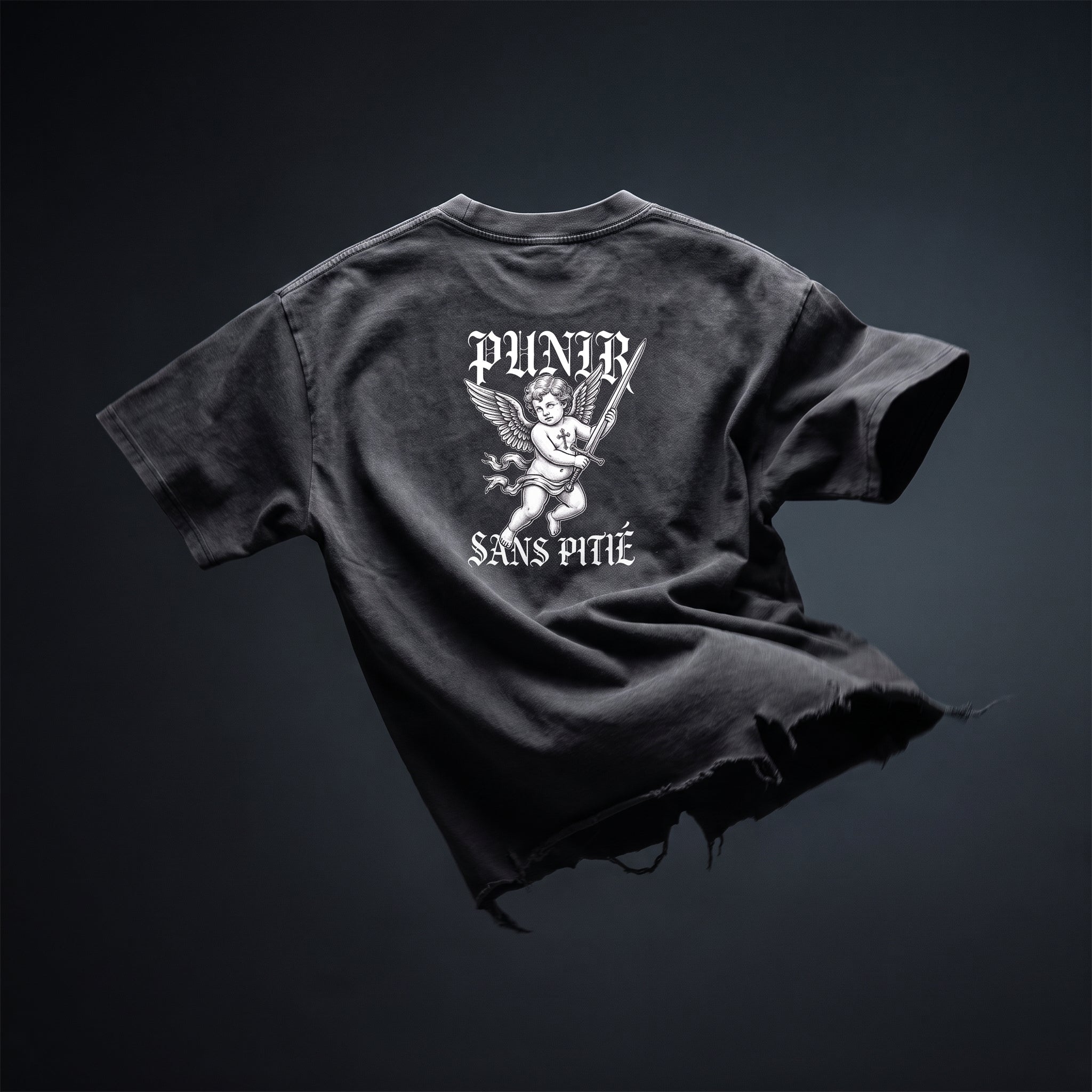 T-shirt "PUNIR SANS PITIÉ"