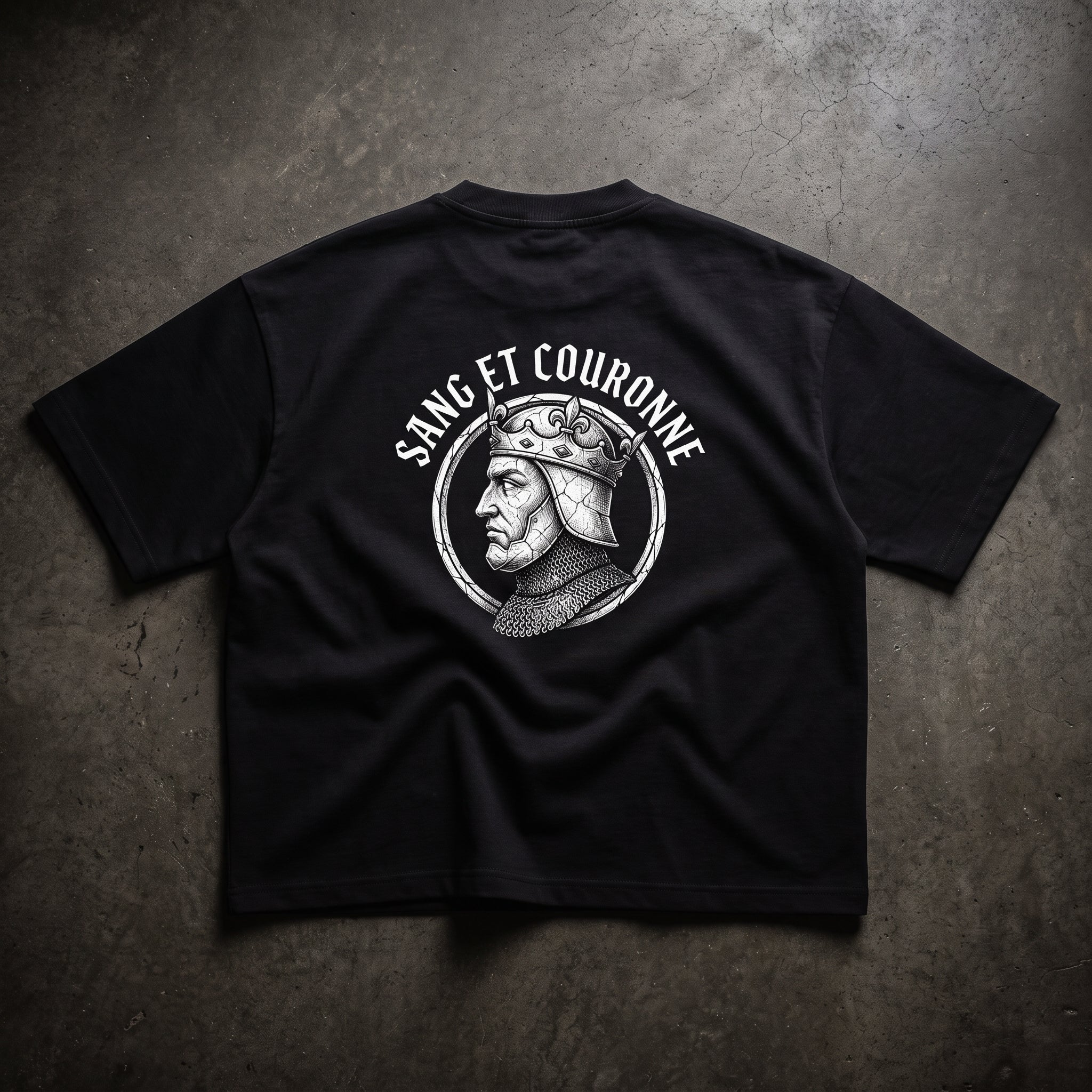 T-shirt "SANG ET COURONNE"