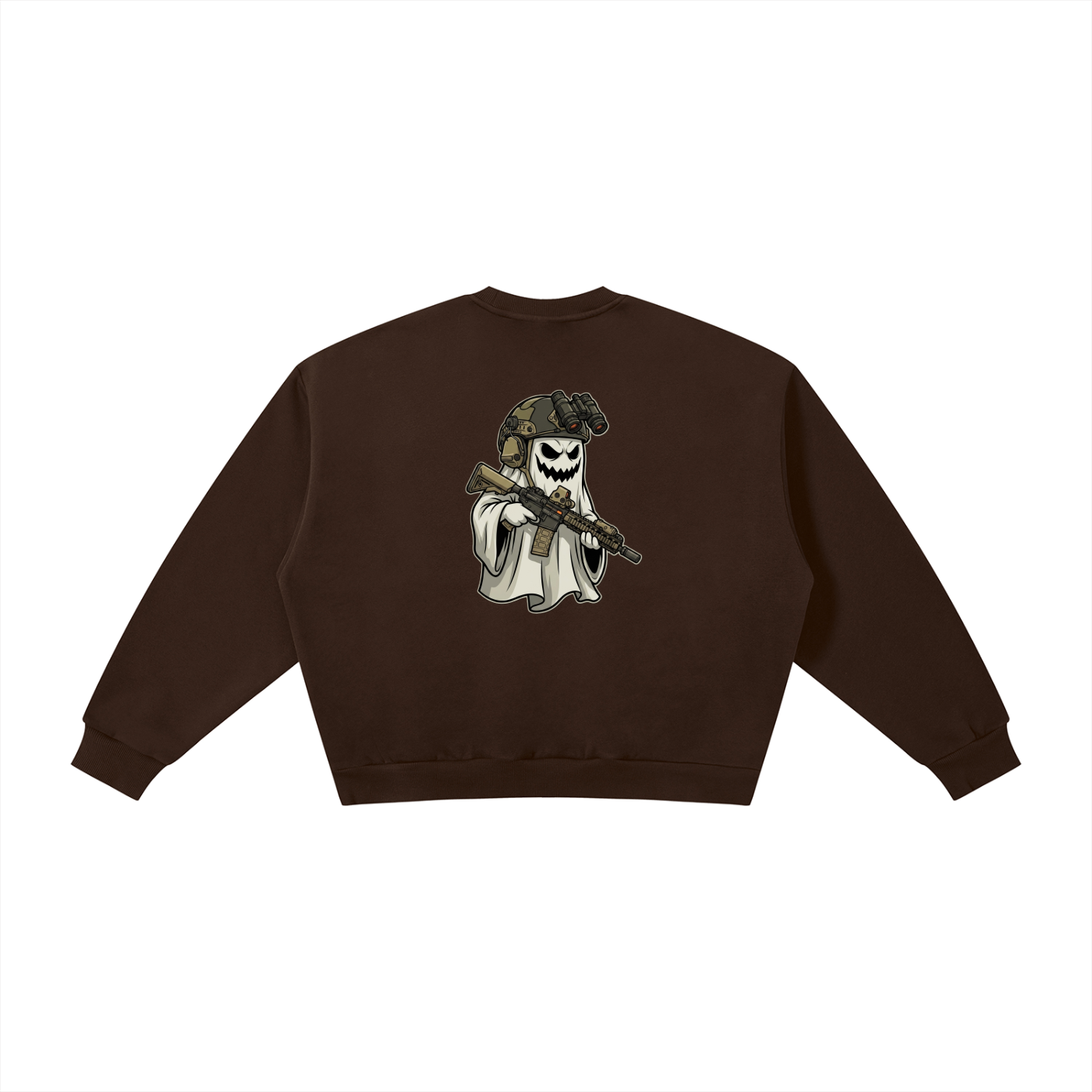 Boxy Fleece Crewneck Sweatshirt