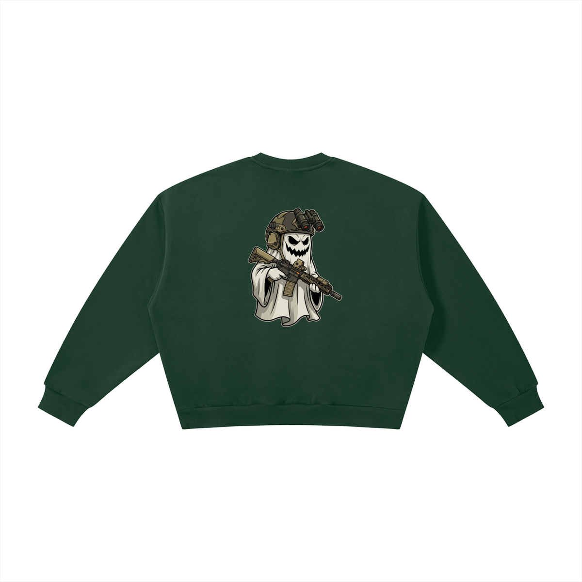 Boxy Fleece Crewneck Sweatshirt