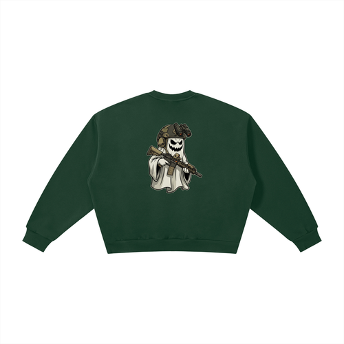 Boxy Fleece Crewneck Sweatshirt