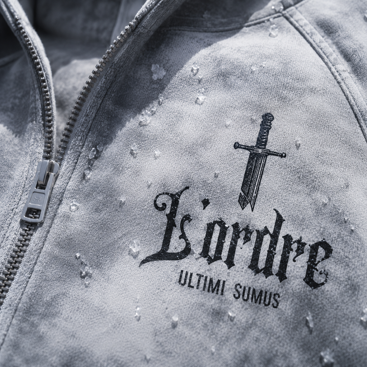Zip Hoodie L'Ordre — La Lame Brisée