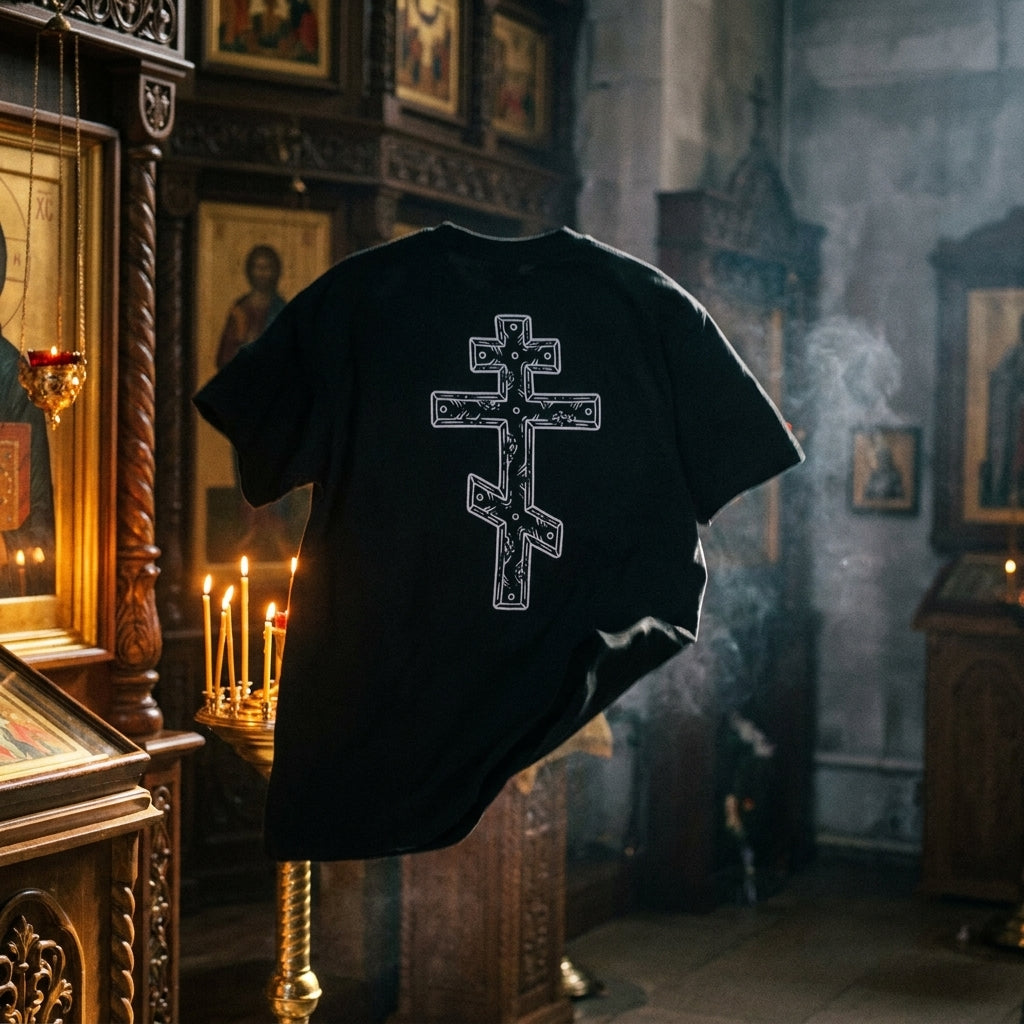 T-SHIRT "CROIX ORTHODOXE"